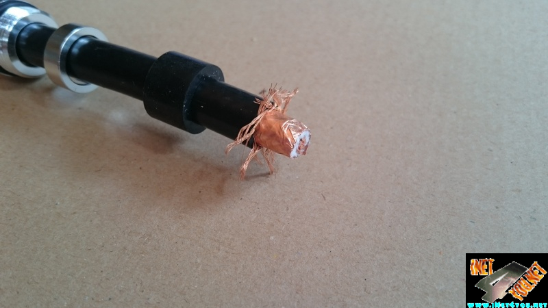 Montage N-Stecker auf Ecoflex 10