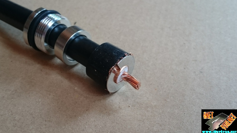 Montage N-Stecker auf Ecoflex 10