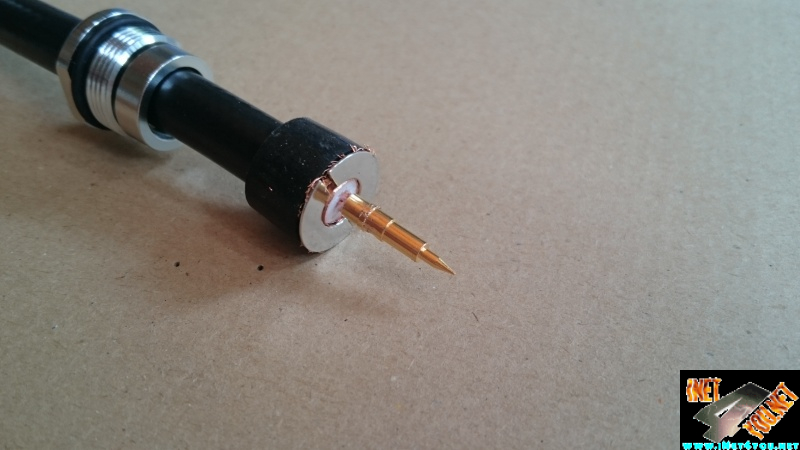 Montage N-Stecker auf Ecoflex 10