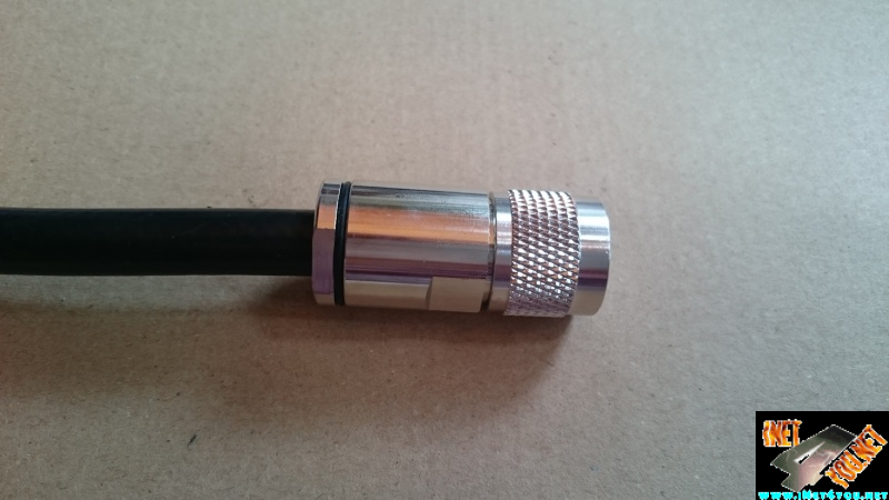 Montage N-Stecker auf Ecoflex 10