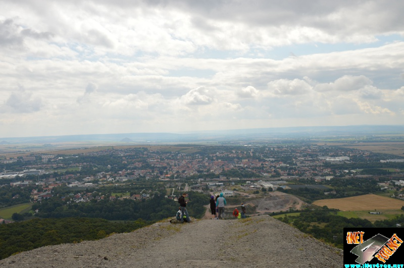Haldenbesteigung Höhe Linde 08.2014