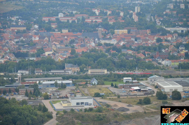 Haldenbesteigung Höhe Linde 08.2014