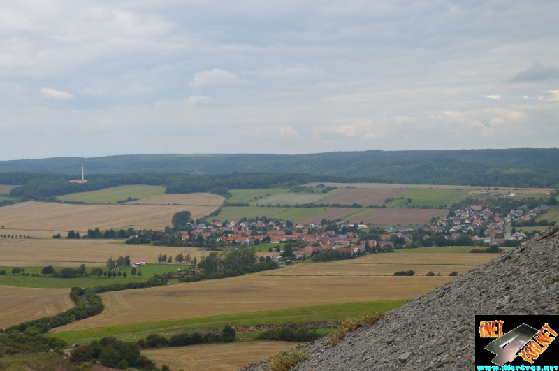 Haldenbesteigung Höhe Linde 08.2014